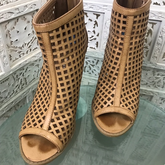 Report brand leather sandals with mesh detail - Picture 2 of 3